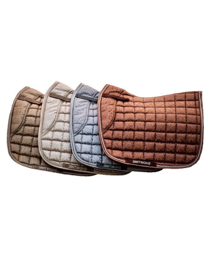 Tapis dressage fleuri