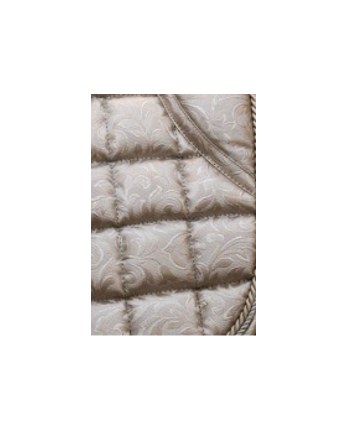 Tapis dressage fleuri