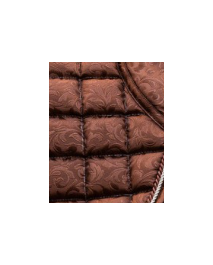 Tapis dressage fleuri