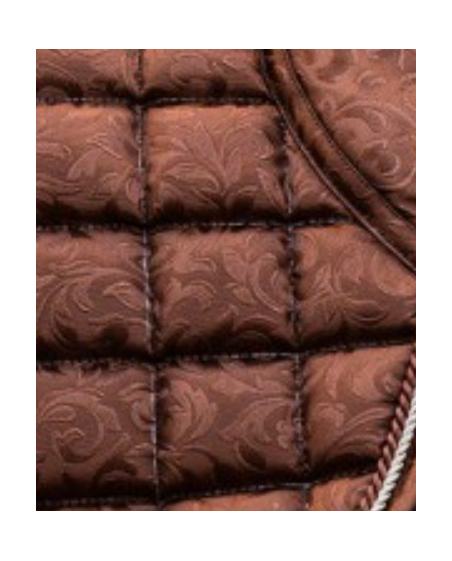 Tapis dressage fleuri