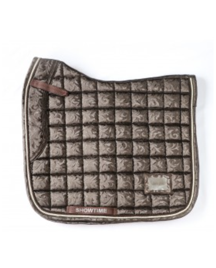 Tapis dressage fleuri