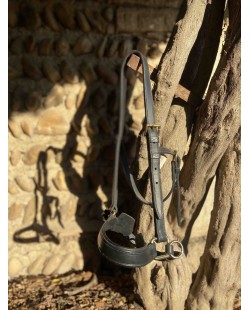 Licol portugais artisanal noir BF