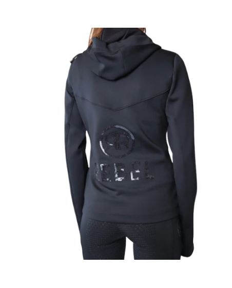 MONTAR - Veste sequin hoody