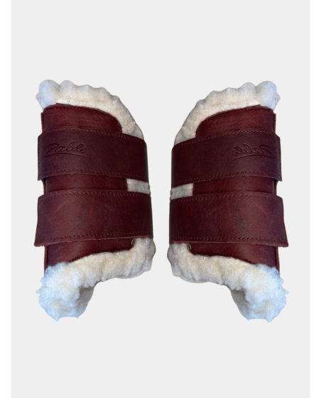 Guêtres avant Zaldi cuir mouton personnalisables