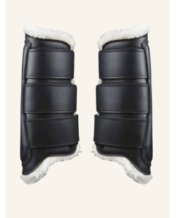 ZALDI - Guêtres arrières cuir mouton personnalisables
