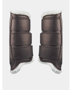 ZALDI - Guêtres arrières cuir mouton personnalisables