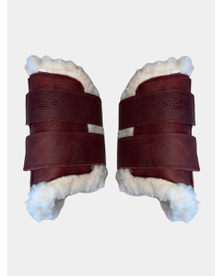 ZALDI - Guêtres arrières cuir mouton personnalisables
