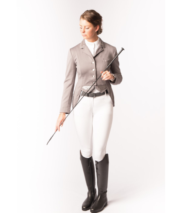 veste de concours avec sequin et fermeture éclair, noire, bleu, taupe ou vert émeraude