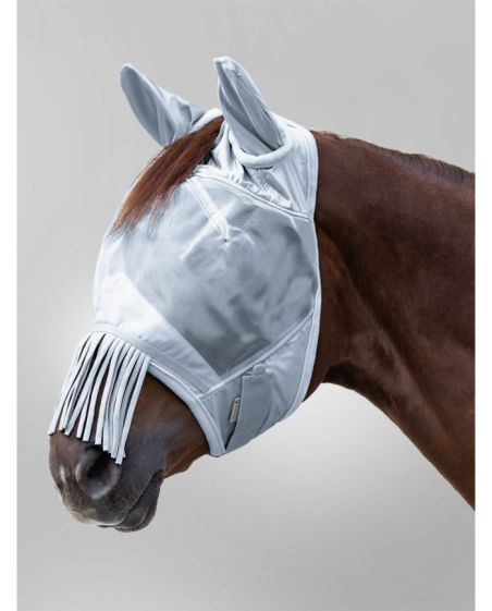 Bonnet avec franges premium, masque anti-mouche à frange