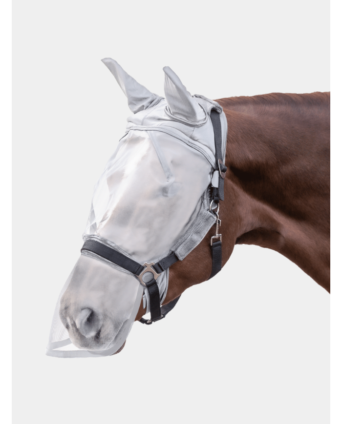 Masque Anti-Mouche PREMIUM, Avec Protection Des Oreilles Et Du Chanfrein