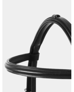Bridon Carla Lexhis Classic, avec têtière anatomique, marron et noir.