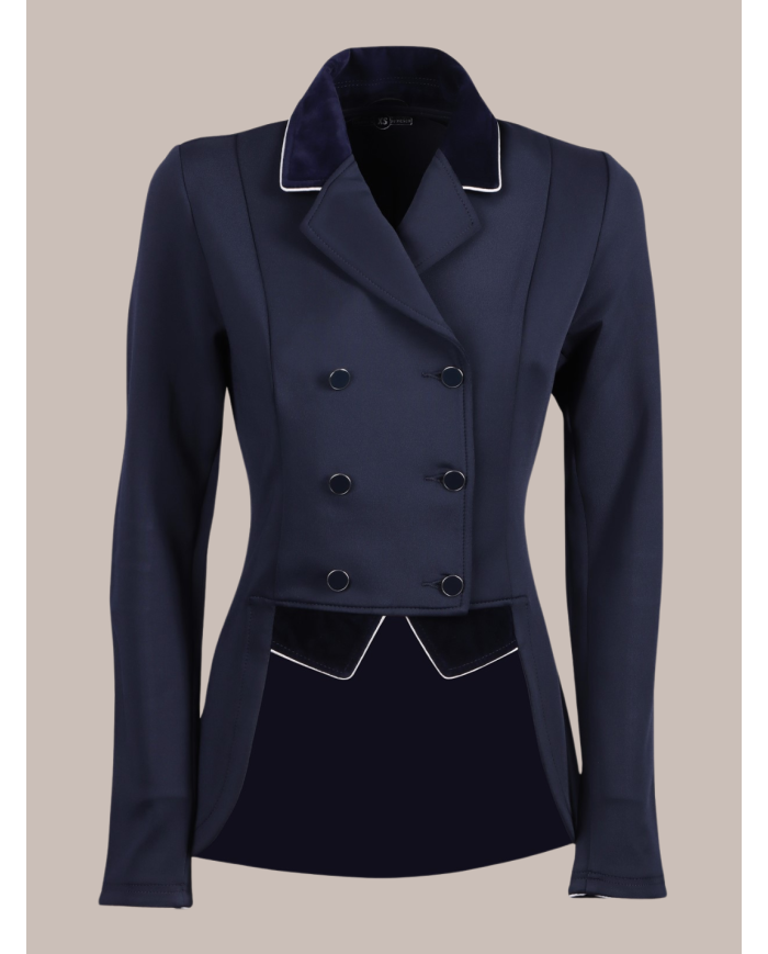 Veste de compétition luxueuse en matière stretch de haute qualité.