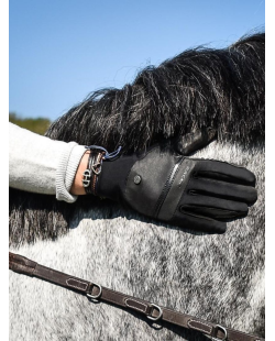 Gants PRECISION RACER, gants d'équitation maxi grip