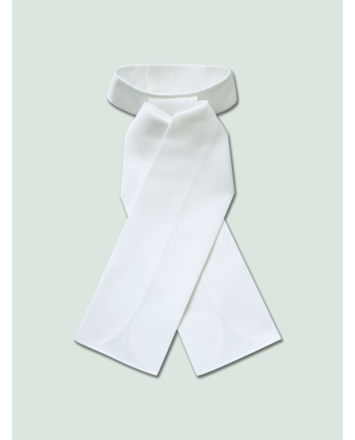 Plastron blanc - concours
