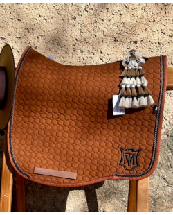 MATTES - Tapis dressage taille L nougat