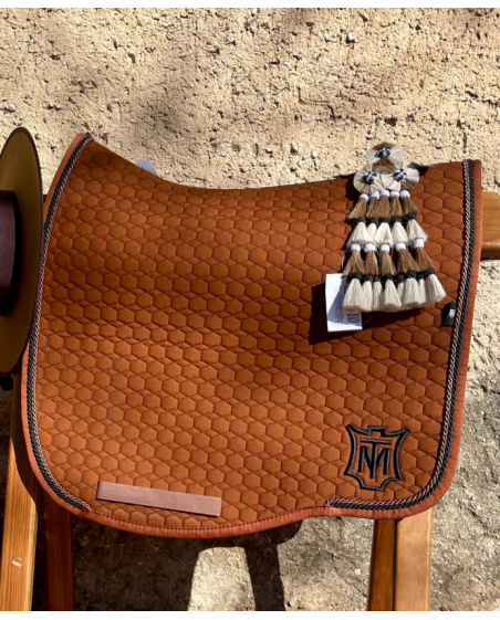 MATTES - Tapis dressage taille L nougat