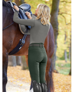 Pantalon taille haute en silicone HELLA