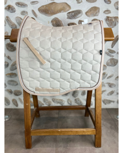 ÉDITION LIMITÉE MATTES - Tapis dressage velvet crème eurofit