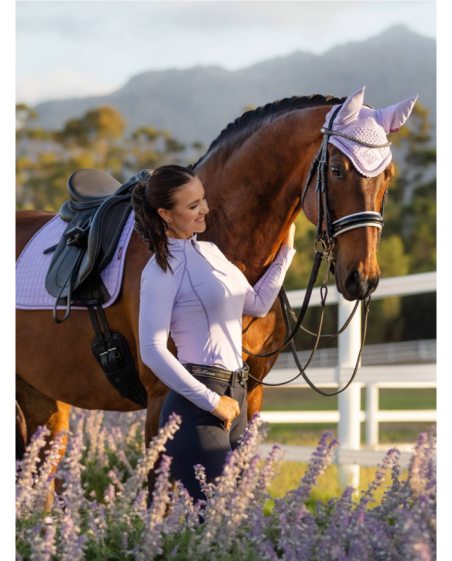 Tapis square dressage en suédine - Le Mieux