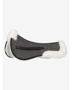 Amortisseur fausse fourrure noir et blanc