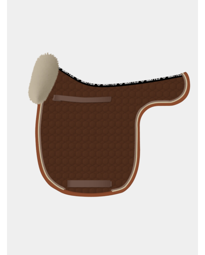 Tapis forme de selle dressage Mattes
