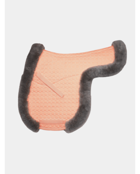 MATTES - Tapis forme de selle dressage contour mouton