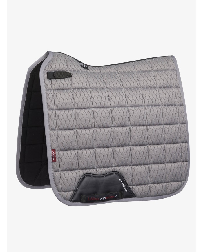 LeMieux - Tapis Square Dressage en Carbon Mesh