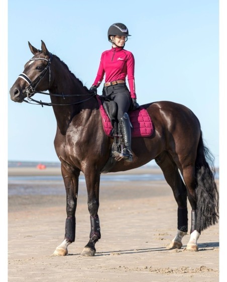 LeMieux - Tapis Square Dressage en Carbon Mesh