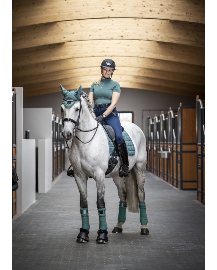 LeMieux - Tapis Square Dressage en Carbon Mesh