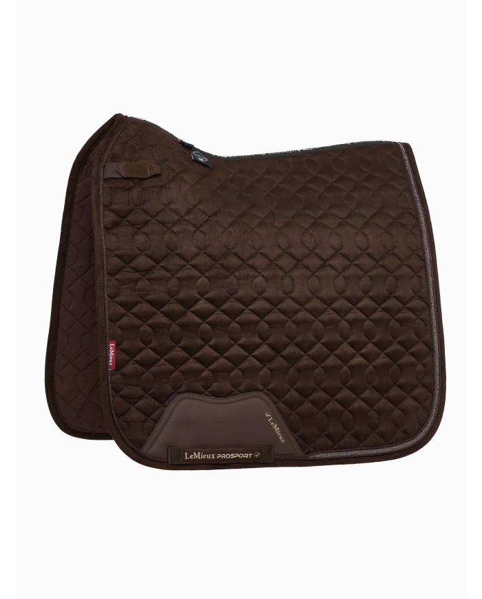 LeMieux - Tapis dressage Crystal en suédine