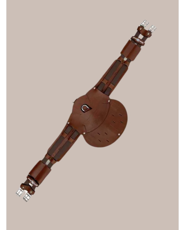 MARJOMAN - Sangle Xpandgirth CSO bavette en cuir