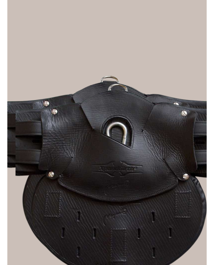 MARJOMAN - Sangle Xpandgirth CSO bavette en cuir