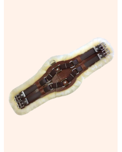 MARJOMAN - Sangle Xpandgirth SLIM dressage avec mouton