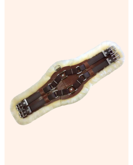 MARJOMAN - Sangle Xpandgirth SLIM dressage avec mouton