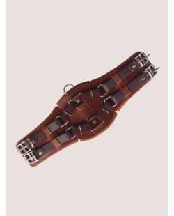 Sangle Xpandgirth SLIM dressage en cuir