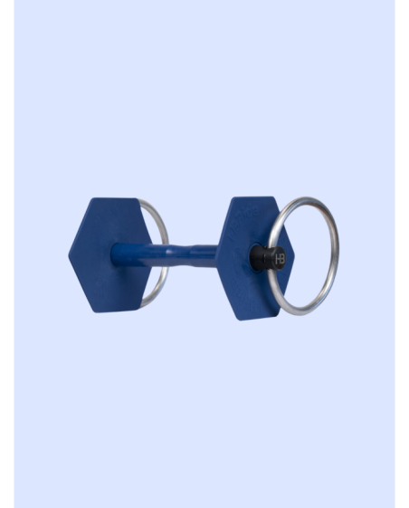 I-Bride mors à anneaux Strong Flex - marine