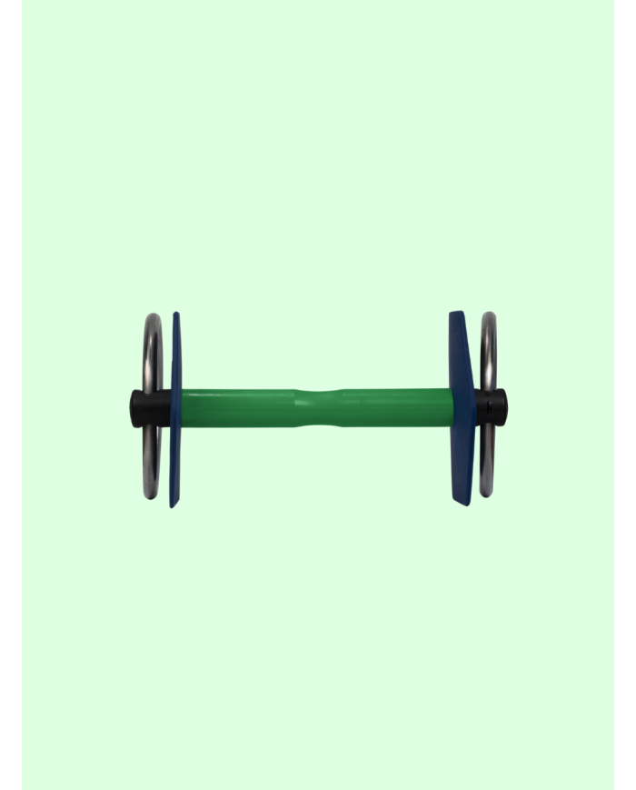 I-Bride mors à anneaux Medium Flex + vert