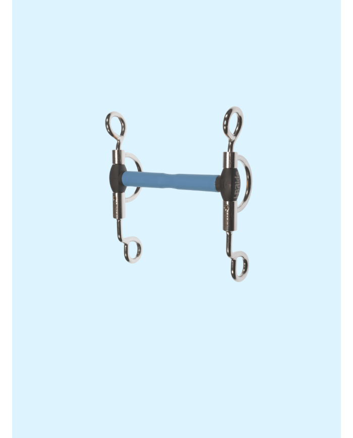 I-Bride mors pelham Strong Flex + bleu