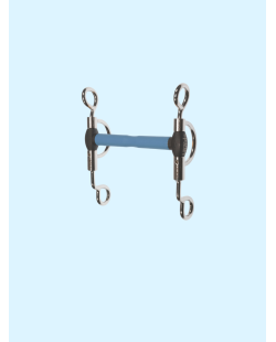 I-Bride mors pelham Strong Flex + bleu