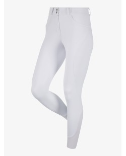LeMieux - Pantalon d’équitation à basanes en silicone Amara II blanc
