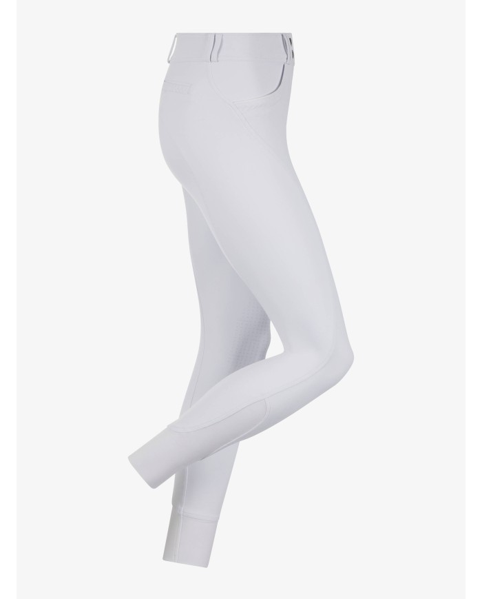 LeMieux - Pantalon d’équitation à basanes en silicone Amara II blanc