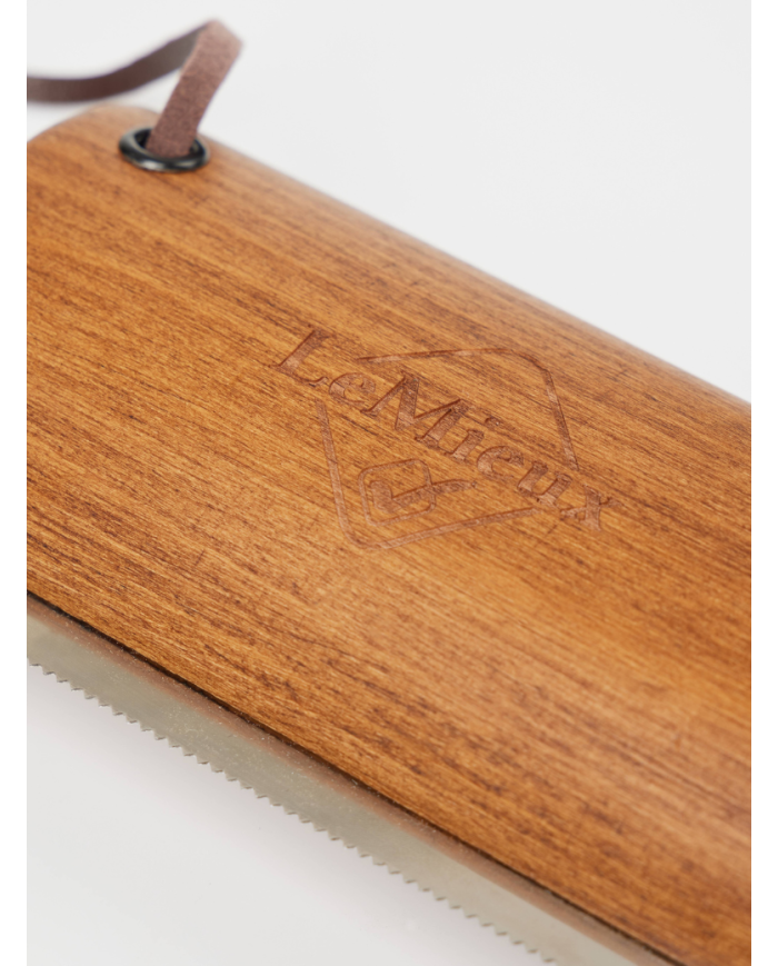 LeMieux - Peigne Artisan Shedding marron