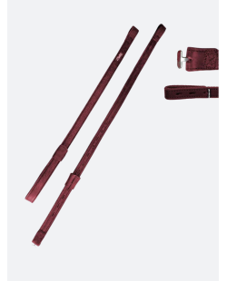 ZALDI - Etrivières mono-branche cuir Evo II EXTRA
