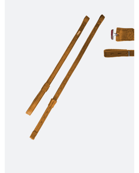 ZALDI - Etrivières mono-branche cuir Evo II EXTRA