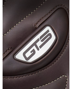 Selle ERREPLUS GTS, matelassure fitable, matelassure de la selle adaptable au cheval. Selle en cuir de taureau