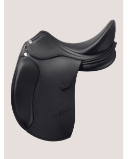 Selle Erreplus D-Classique, matelassure fitable et ajustable au dos du cheval. selle en cuir de taureau. Double quartiers