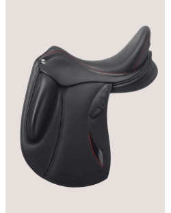 Selle connect WR Erreplus, selle avec matelassure fitable et ajustable au dos du cheval. Selle en cuir de taureau. Mono quartier