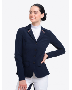 Veste de concours avec dos à plie, détails rose gold