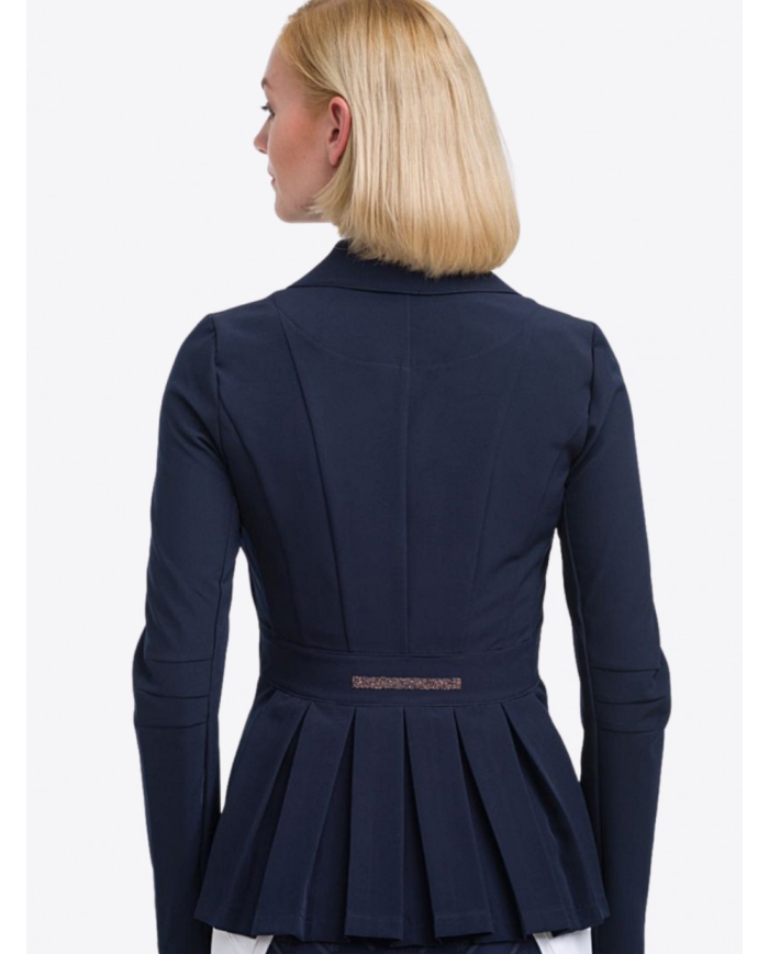 Veste de concours avec dos à plie, détails rose gold