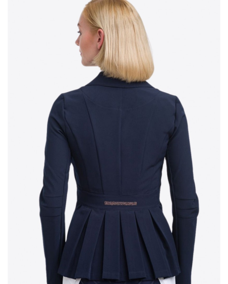 Veste de concours avec dos à plie, détails rose gold